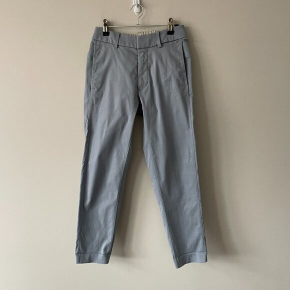 Lululemon Shadow Lite Pant Oxford Mid Rise Casual Chino Pants Gray 28 - Picture 2 of 9